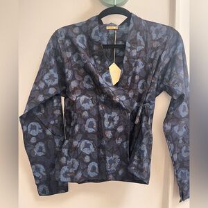 Matta Midnight Blue wrap top